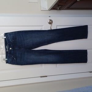 Wrangler Size 9/10 "rinsed" blue jeans.